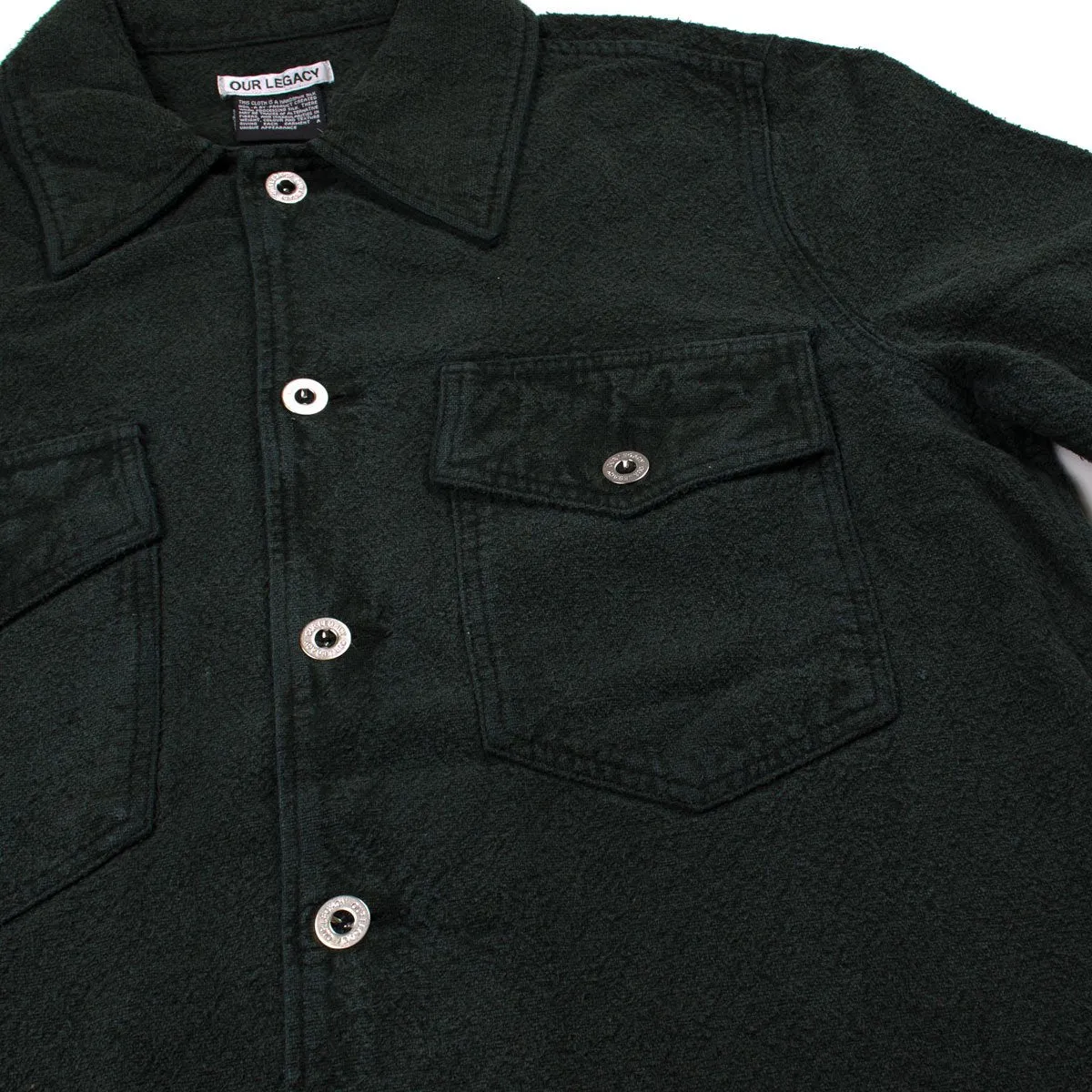 Our Legacy Mudd Black Heavy Noil De Con Jacket