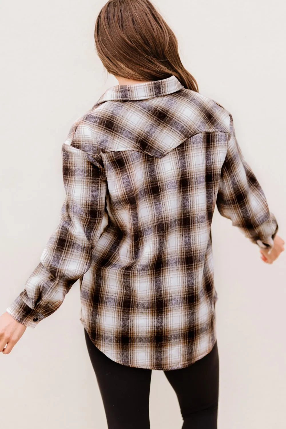 Plaid Shirt with Breast Pockets