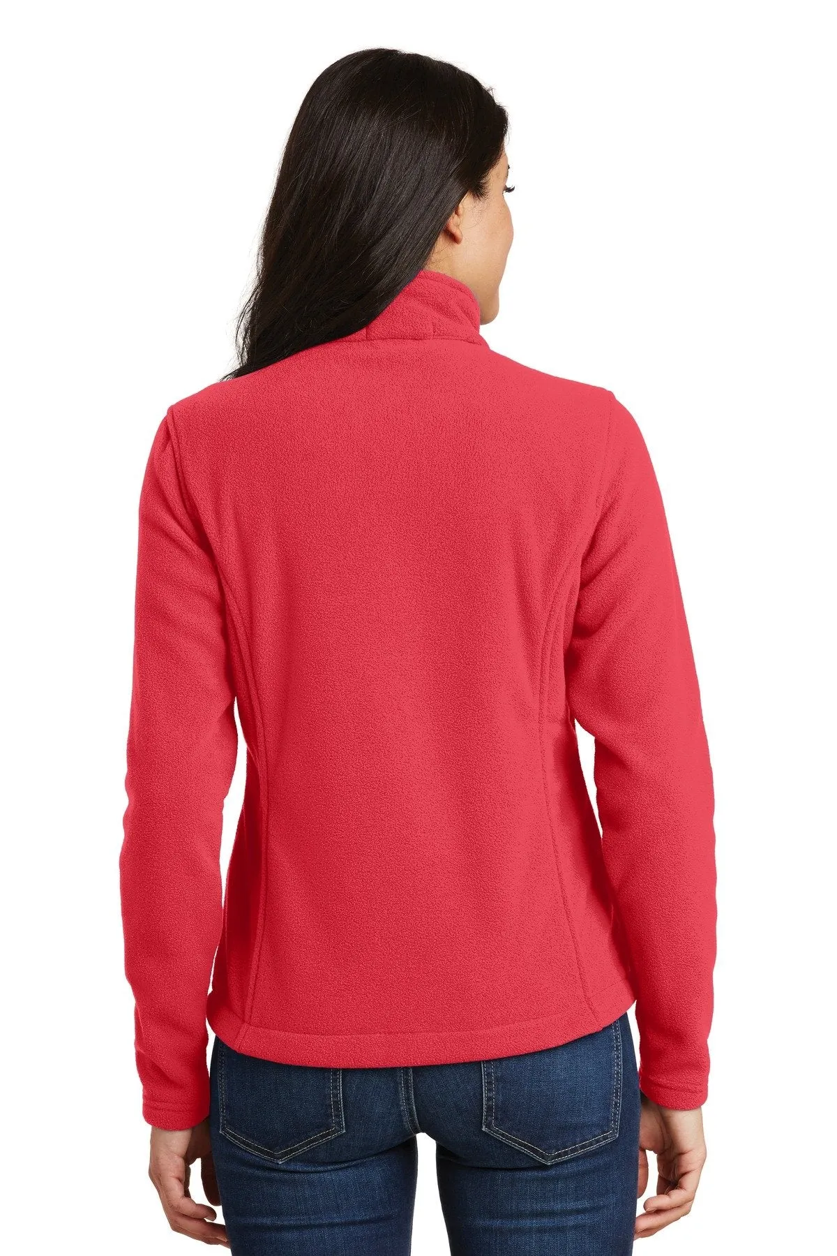 Port Authority Ladies Value Fleece Jacket L217 Hibiscus