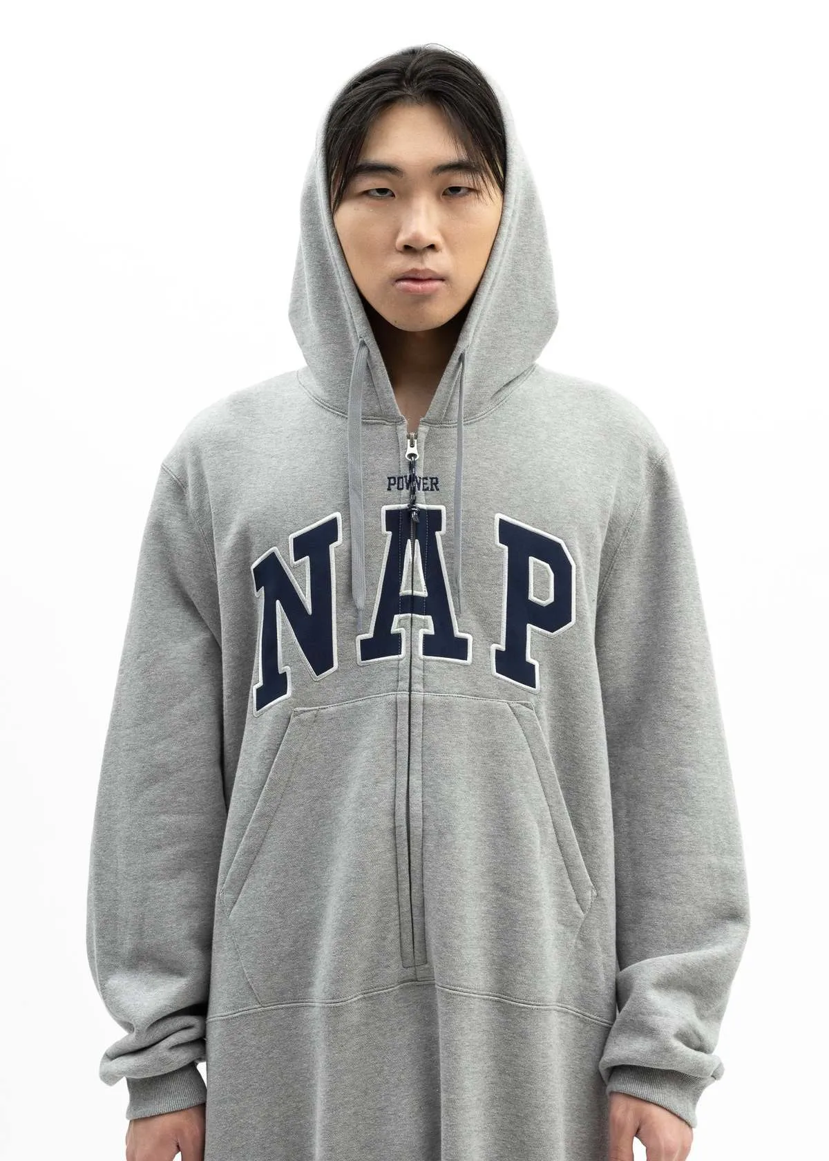 POWER NAP HOODIE sweater - GREY