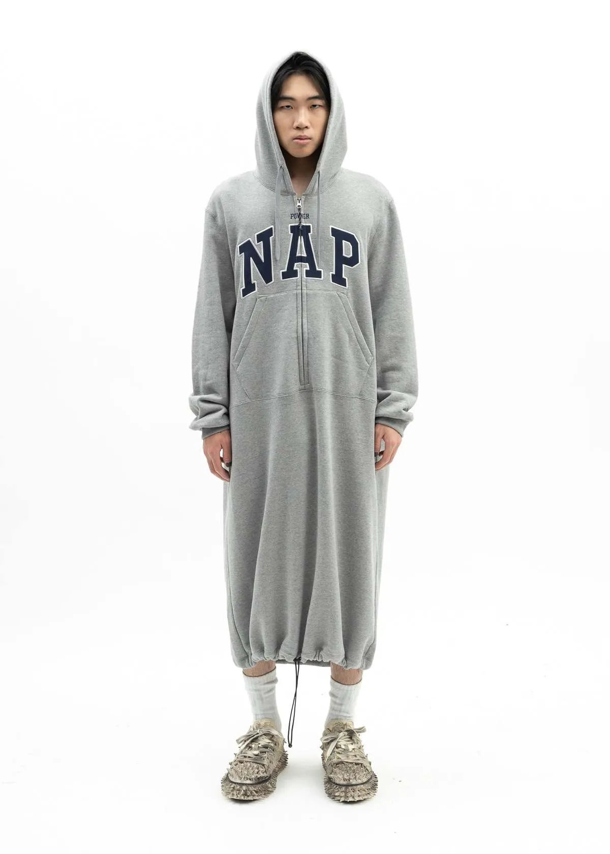 POWER NAP HOODIE sweater - GREY