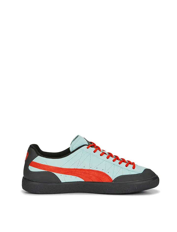 Puma Clyde Rubber PAM Light Aqua Warm Earth Trainer