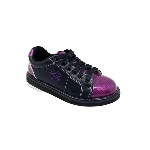 Purple and Black Women's Classic Bowling Shoes