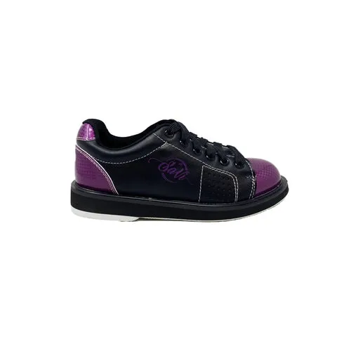 Purple and Black Women's Classic Bowling Shoes