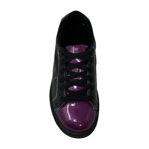 Purple and Black Women's Classic Bowling Shoes