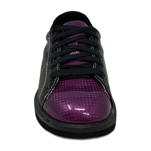 Purple and Black Women's Classic Bowling Shoes