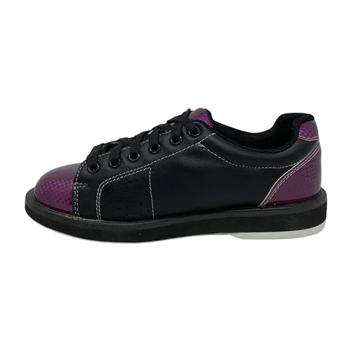 Purple and Black Women's Classic Bowling Shoes