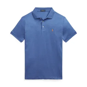 Ralph Lauren - Blue Custom Slim Fit Polo Shirt made from Soft Cotton.