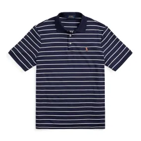 Ralph Lauren navy white striped polo shirt