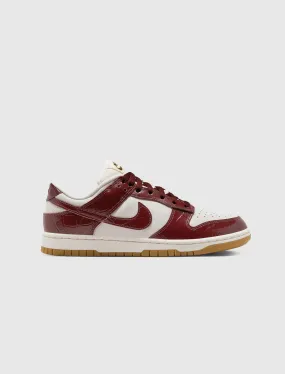 Red Croc LX Women's Dunk Low