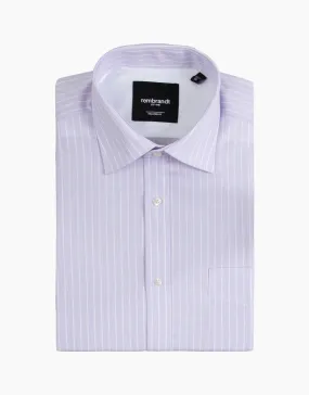 Rembrandt Sinatra Shirt Lilac Stripe