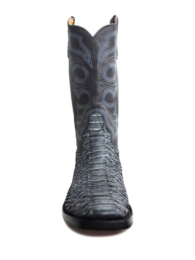 Rios of Mercedes Mens Vintage Python Boots