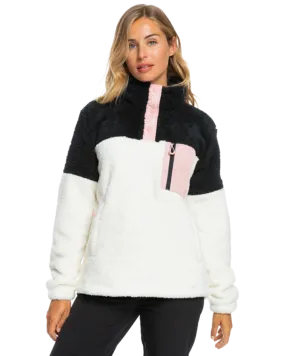 Roxy Alabama Fleece - Egret, Buy Online - Available Now.