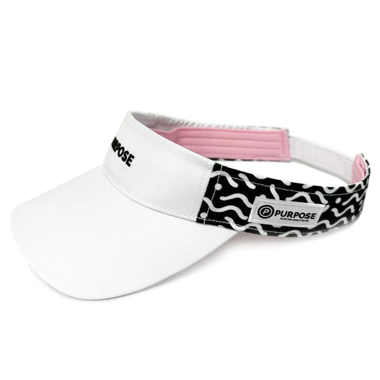 Running Visor for Sale, White Lightweight Version 2