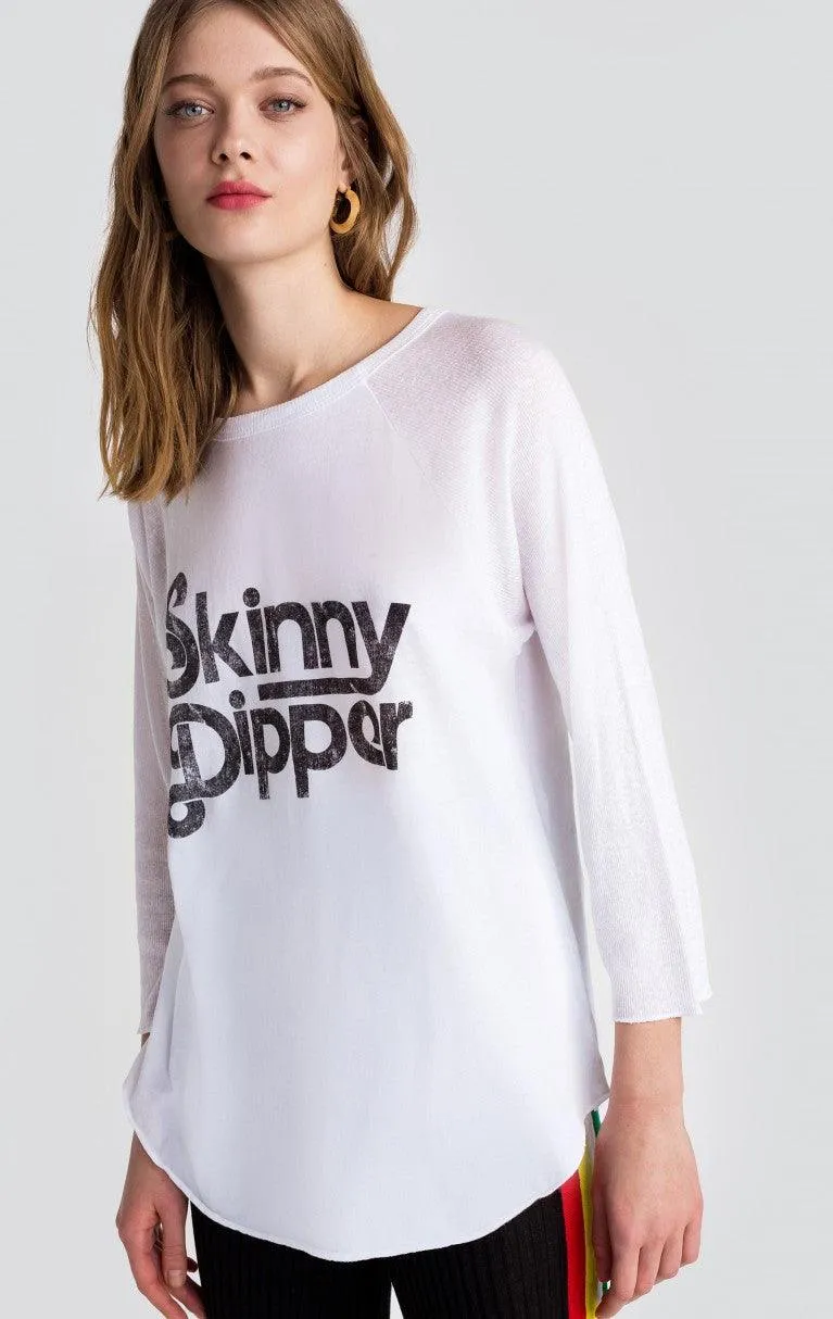 Skinny Dipper Rebel Raglan - Wildfox - FINAL SALE.