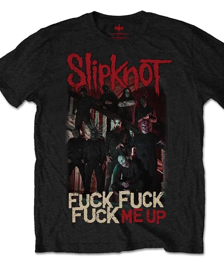 Slipknot Hardcore Tee with Explicit Back Design