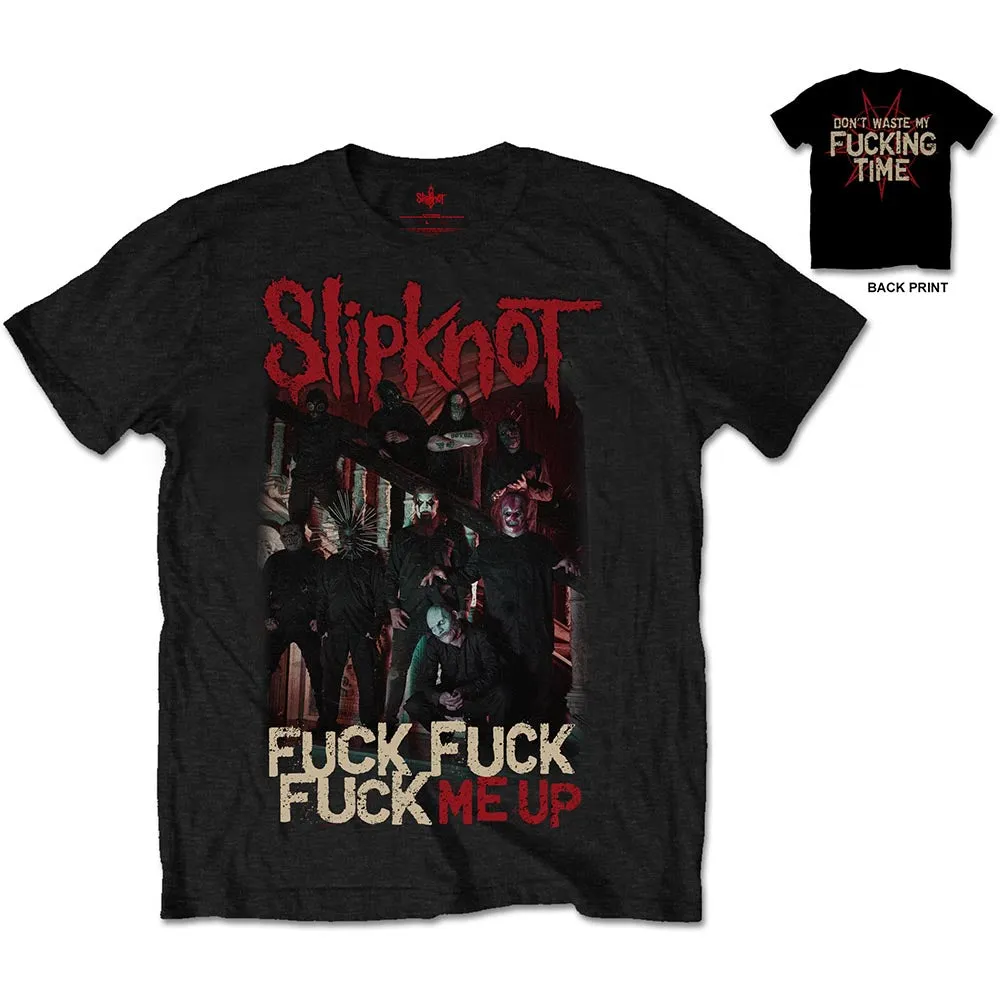 Slipknot Hardcore Tee with Explicit Back Design