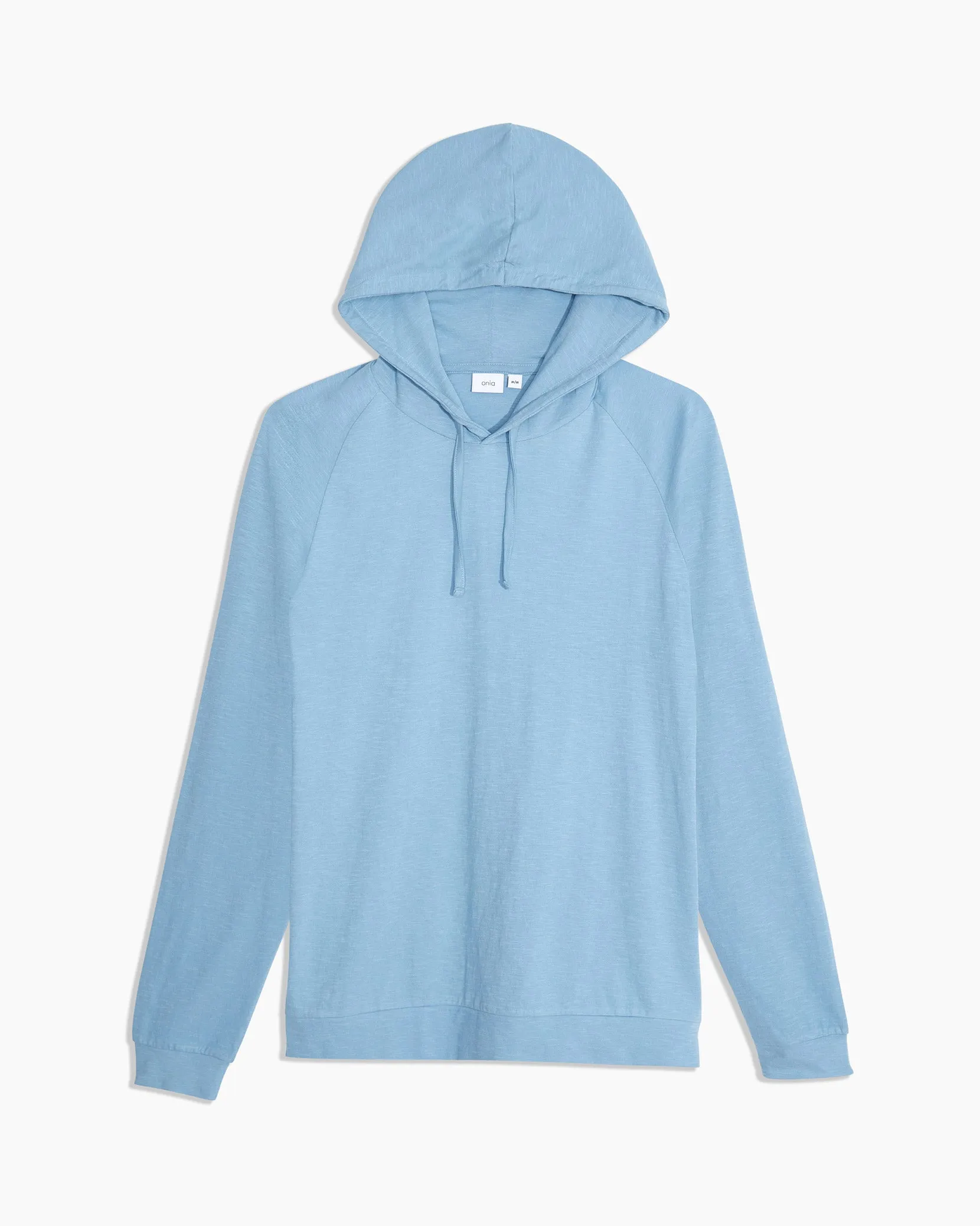 Slub Pull-Over Hoodie | Dusk Blue