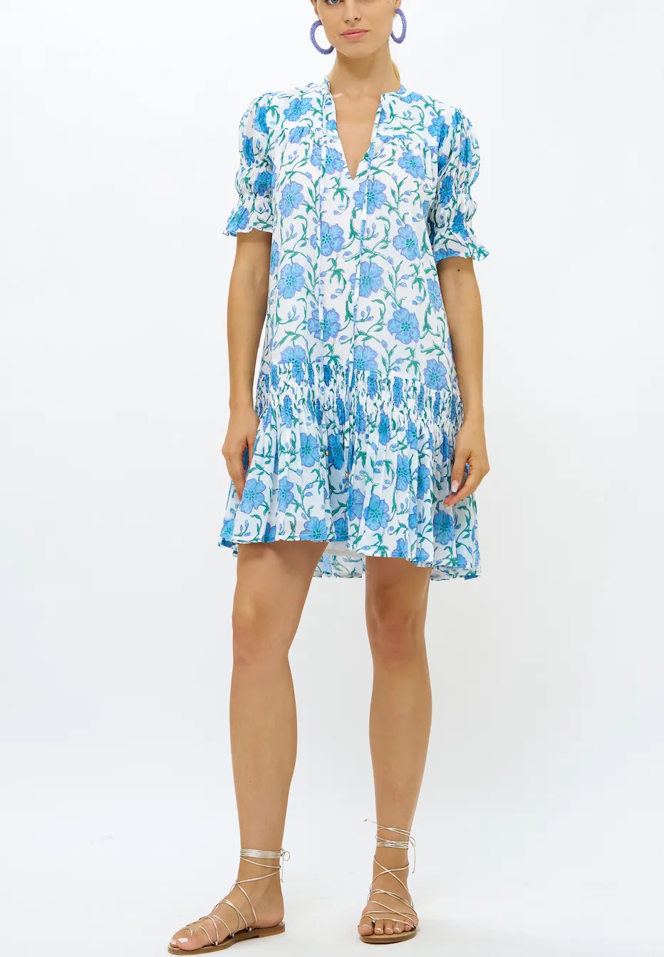 Smocked Drop Mini Dress - Oliphant