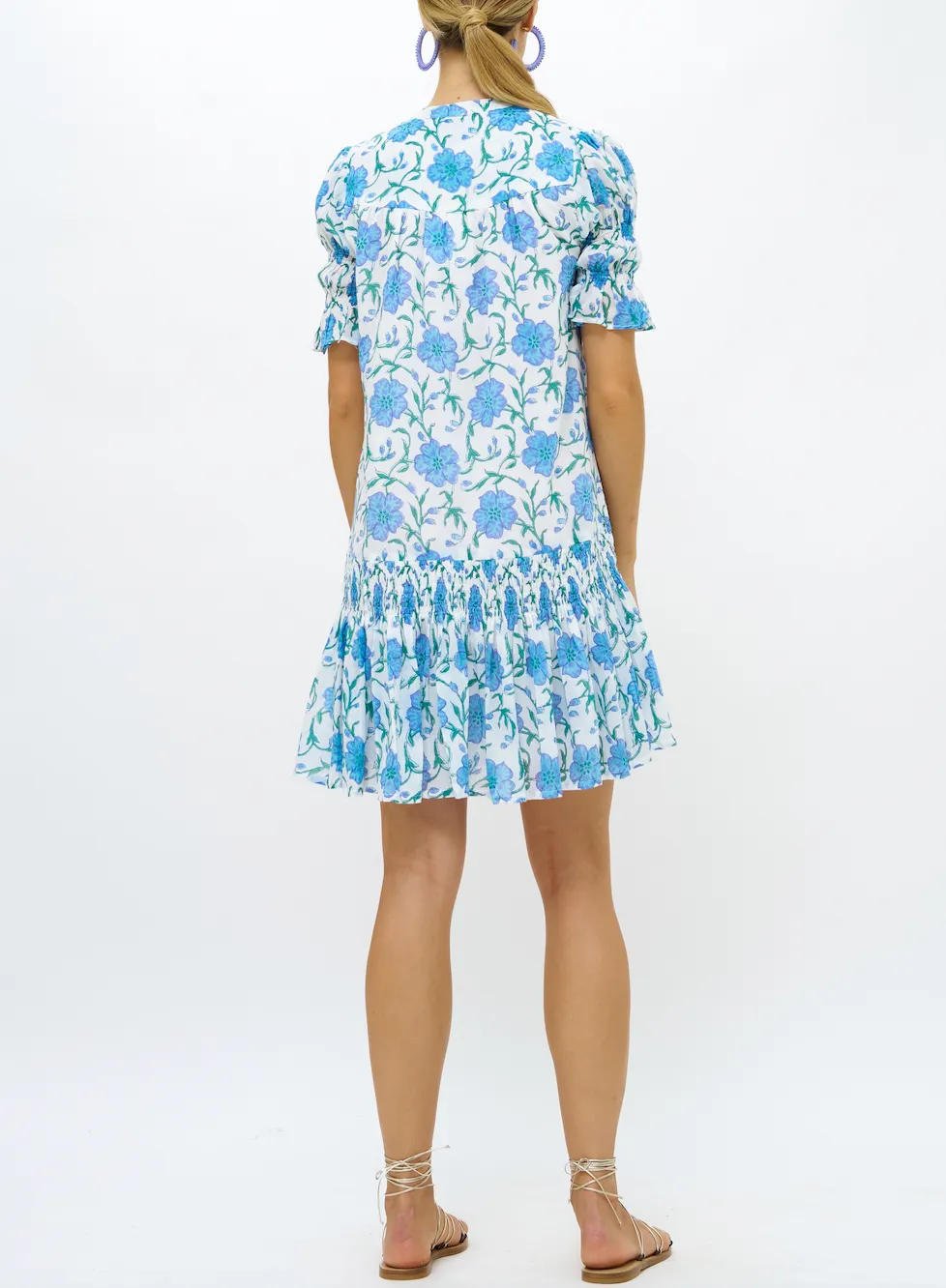 Smocked Drop Mini Dress - Oliphant