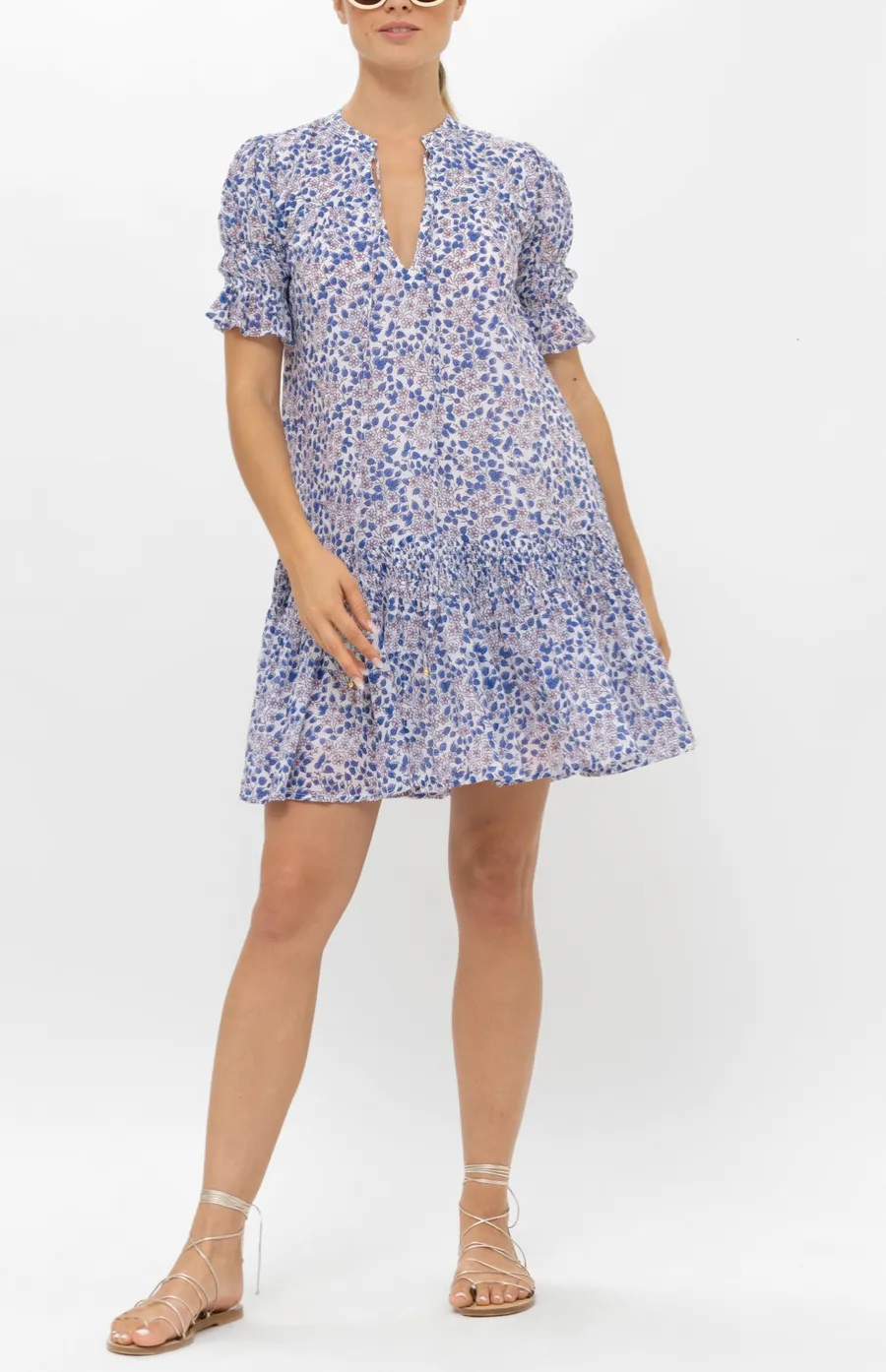 Smocked Drop Mini Dress - Oliphant