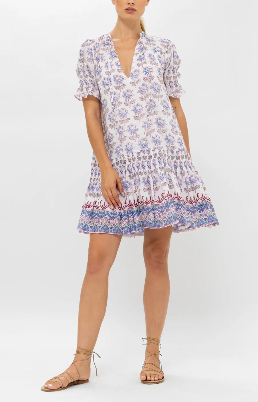 Smocked Drop Mini Dress - Oliphant