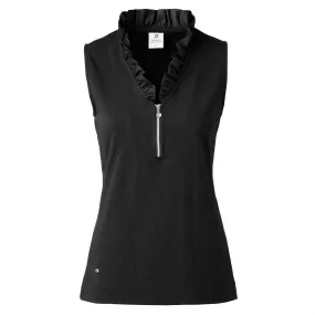 Sports Patrice Ladies Sleeveless Golf Polo Black