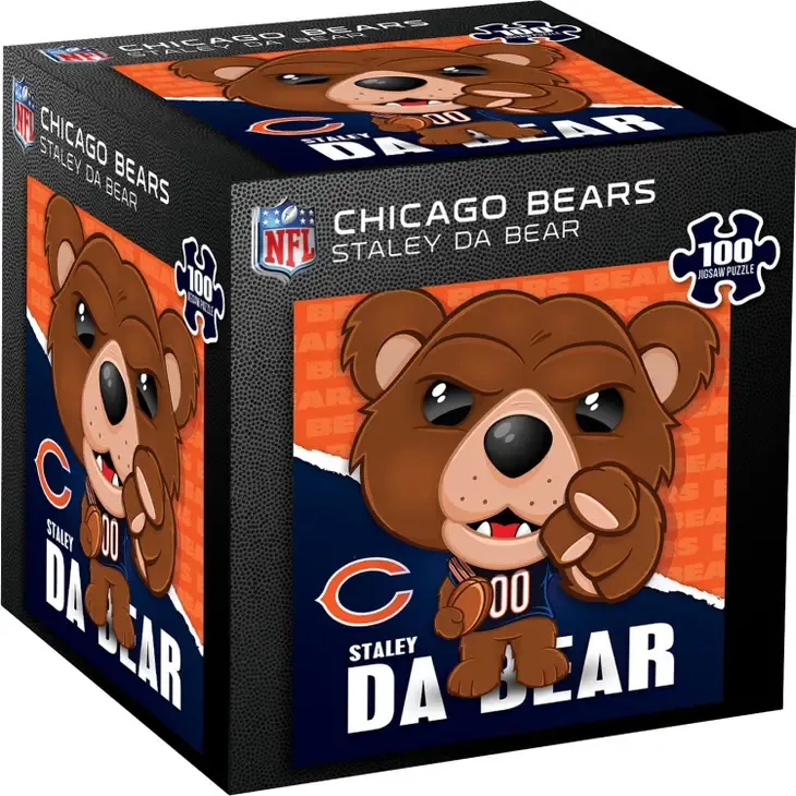 Staley Da Bear Chicago Bears Mascot 100 Piece Puzzle - Buy Online Now!