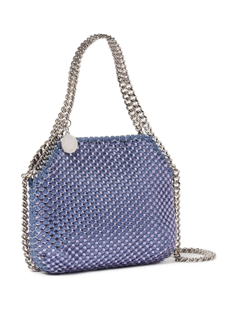 Stella McCartney    Stella Mc Cartney Falabella Mini Crystal Embellished Tote Bag