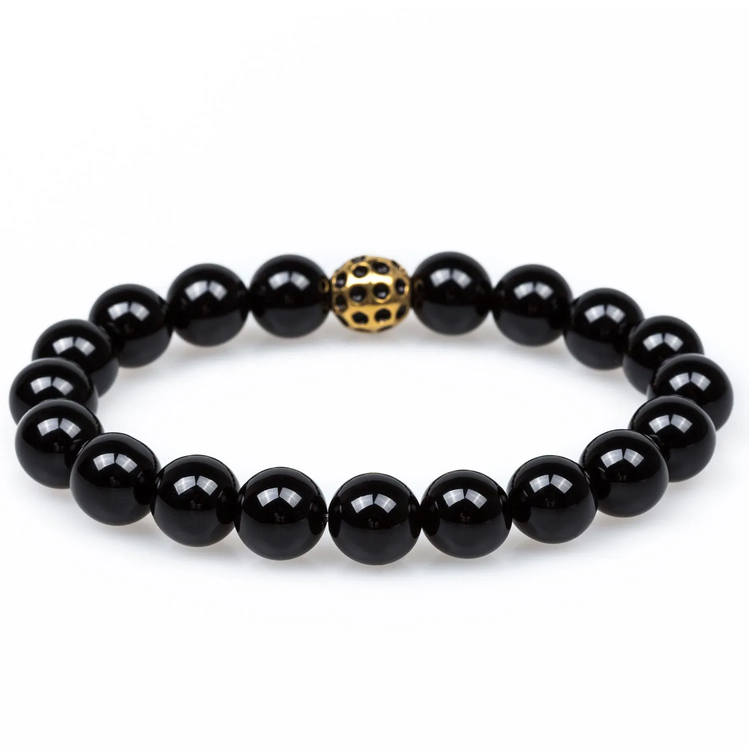 Storm Onyx Gold Lava Bracelet - Google SEO