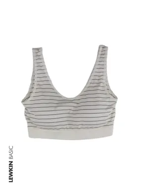 Striped Padded Sports Bra OM408