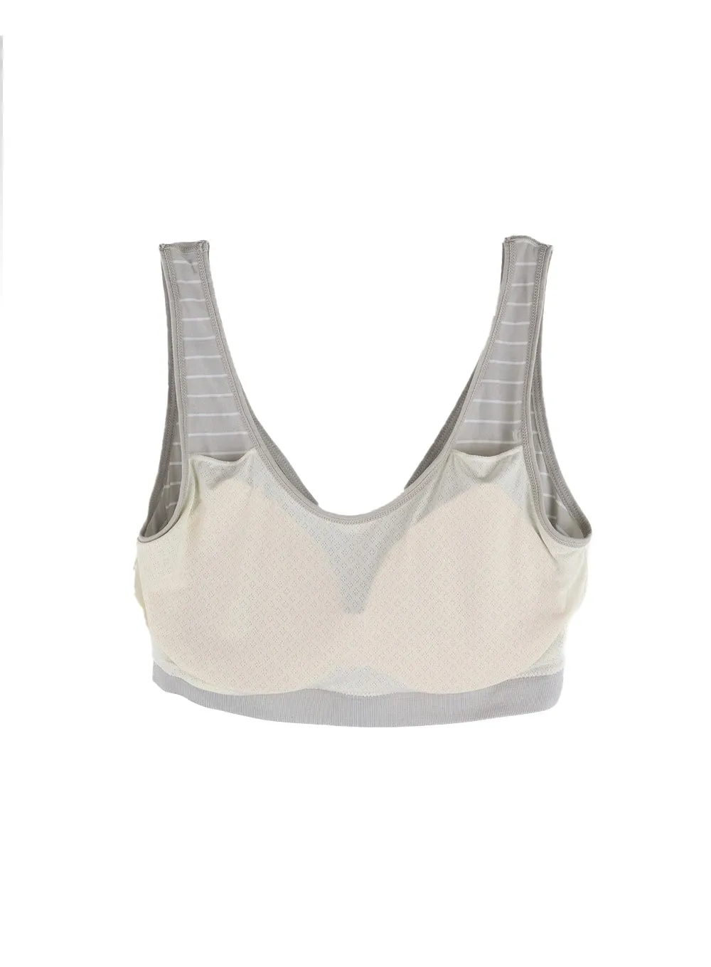 Striped Padded Sports Bra OM408