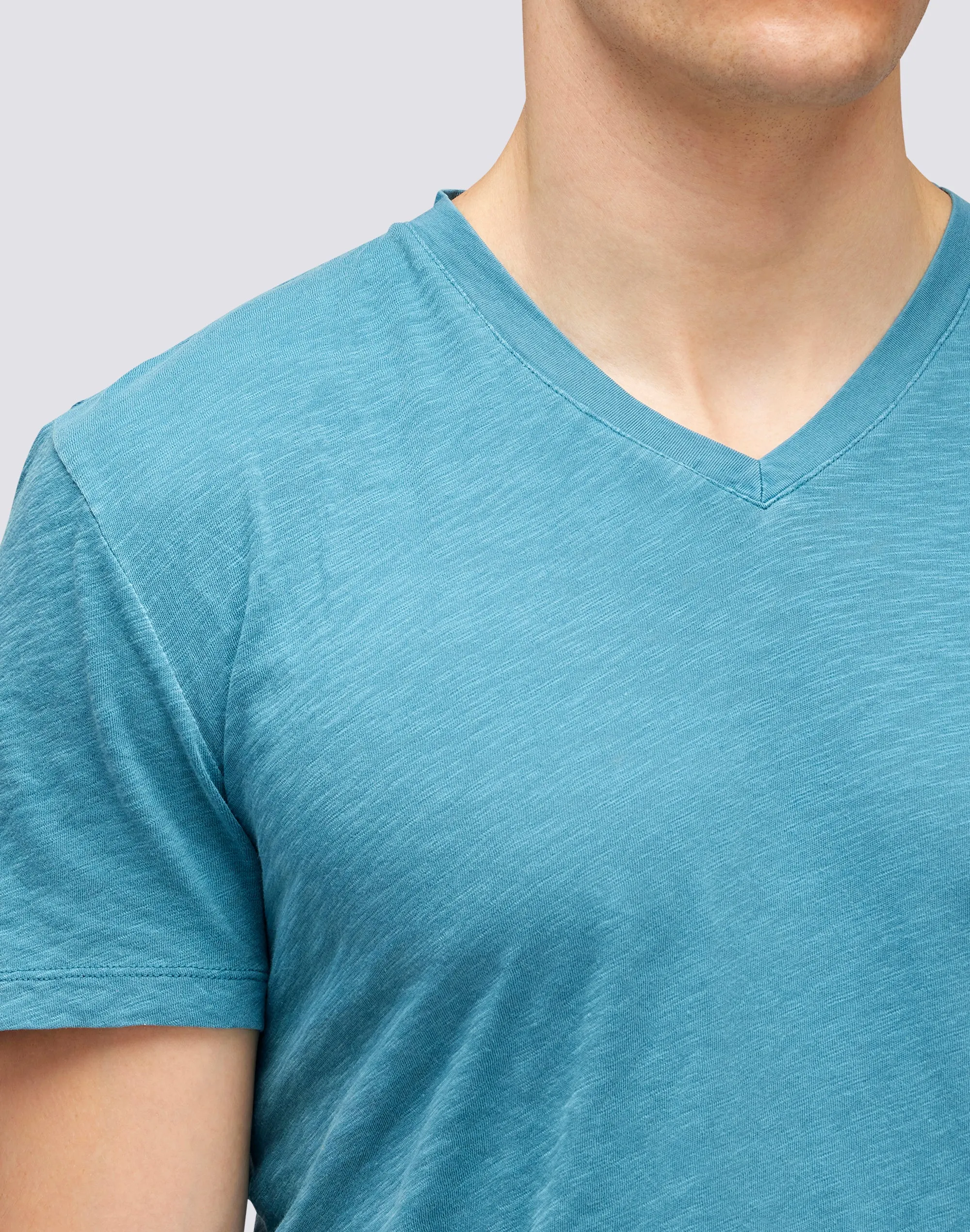 T-shirt with V-neck - Capo Dye variant