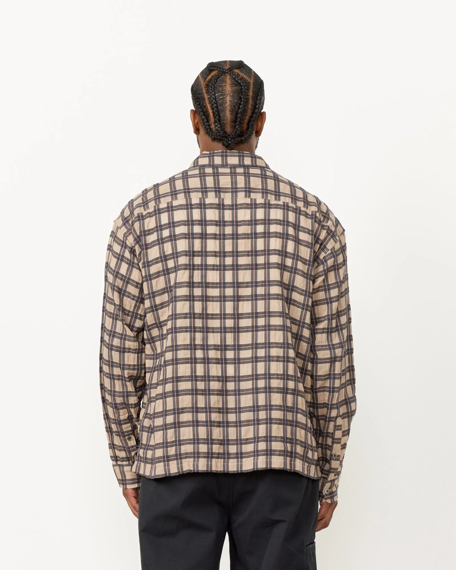 Tan Sonoma Plaid Shirt