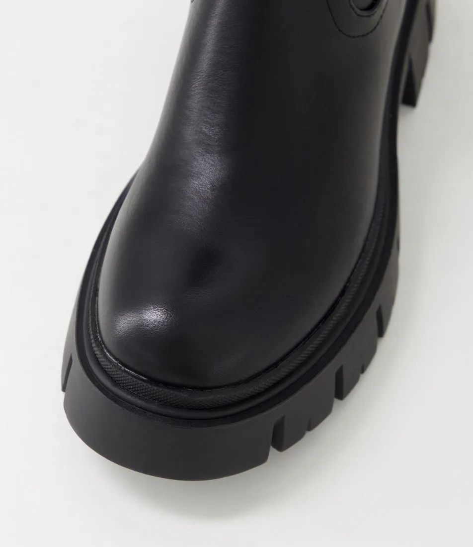 THERAPY Indy Black Ankle Boots