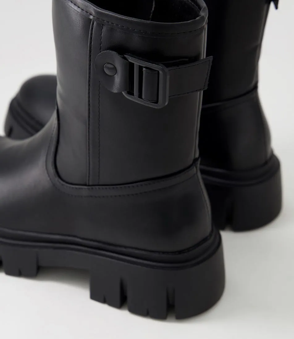 THERAPY Indy Black Ankle Boots