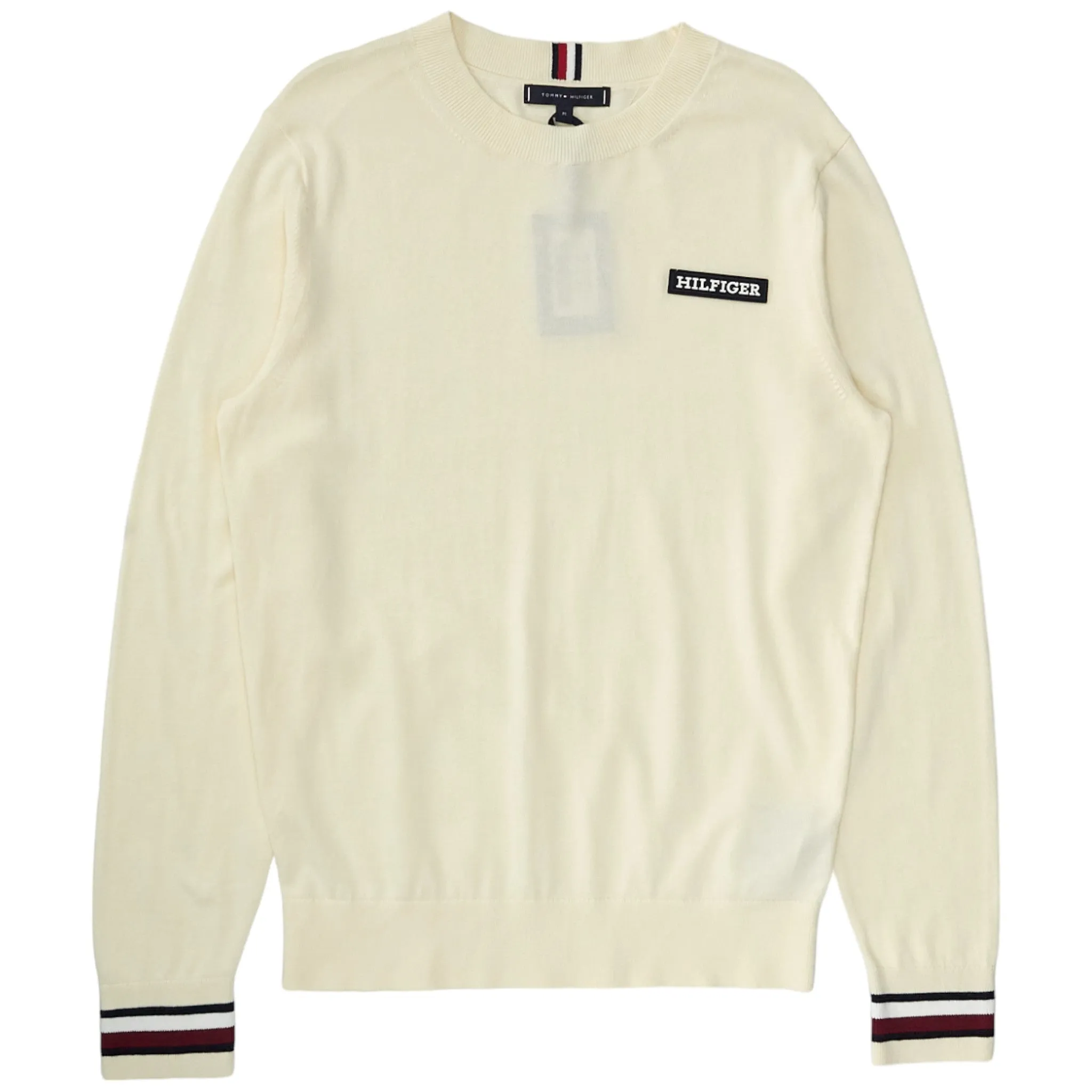 Tommy Hilfiger Cream Global Stripe Sweater