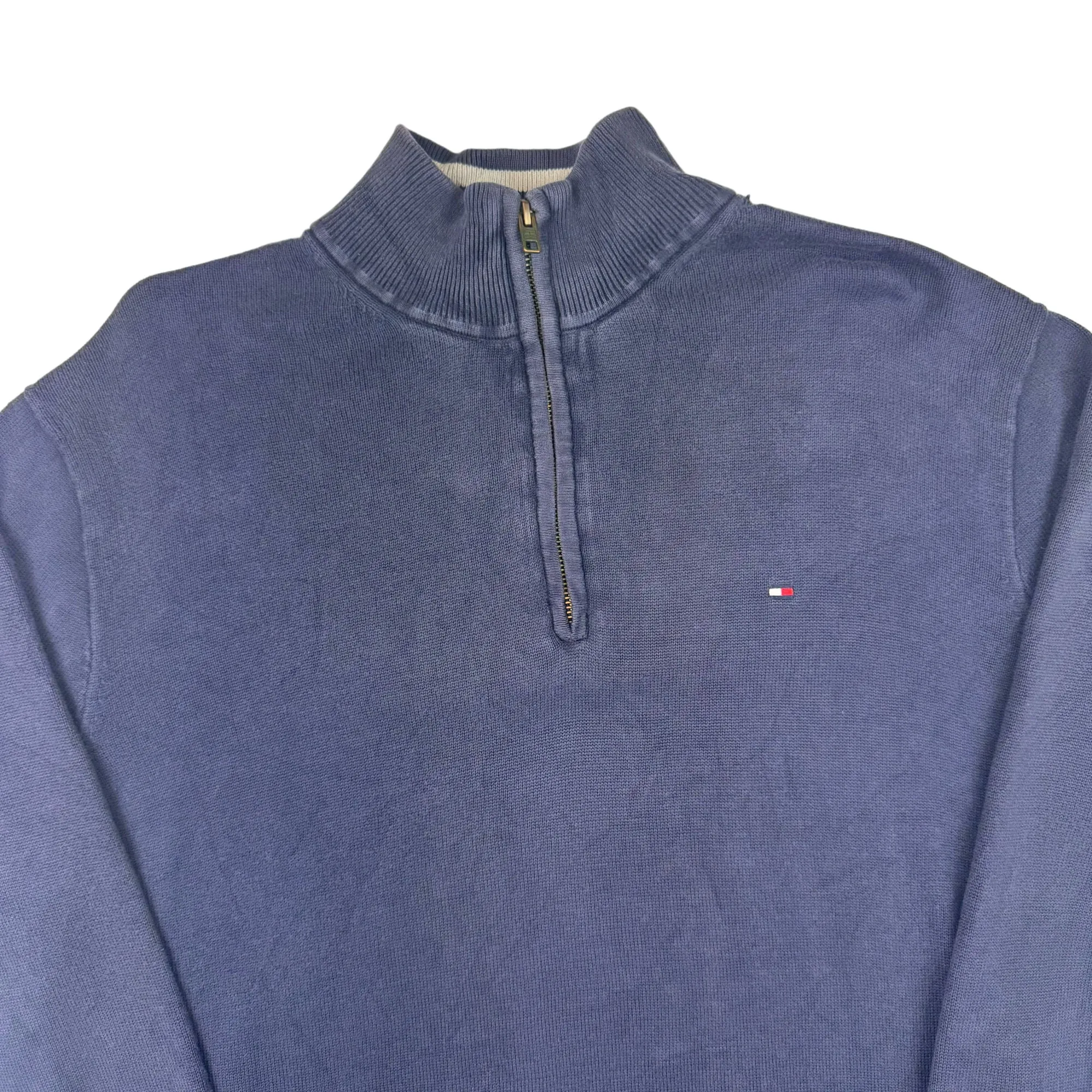 Tommy Hilfiger Quarter-Zip Hoodie navy