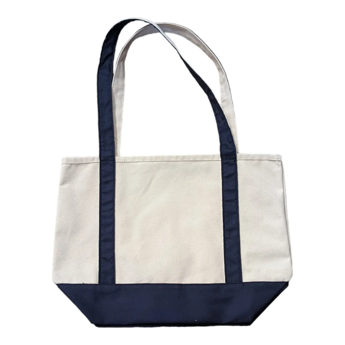 UCLA Script Accent Boat Tote Bag Navy