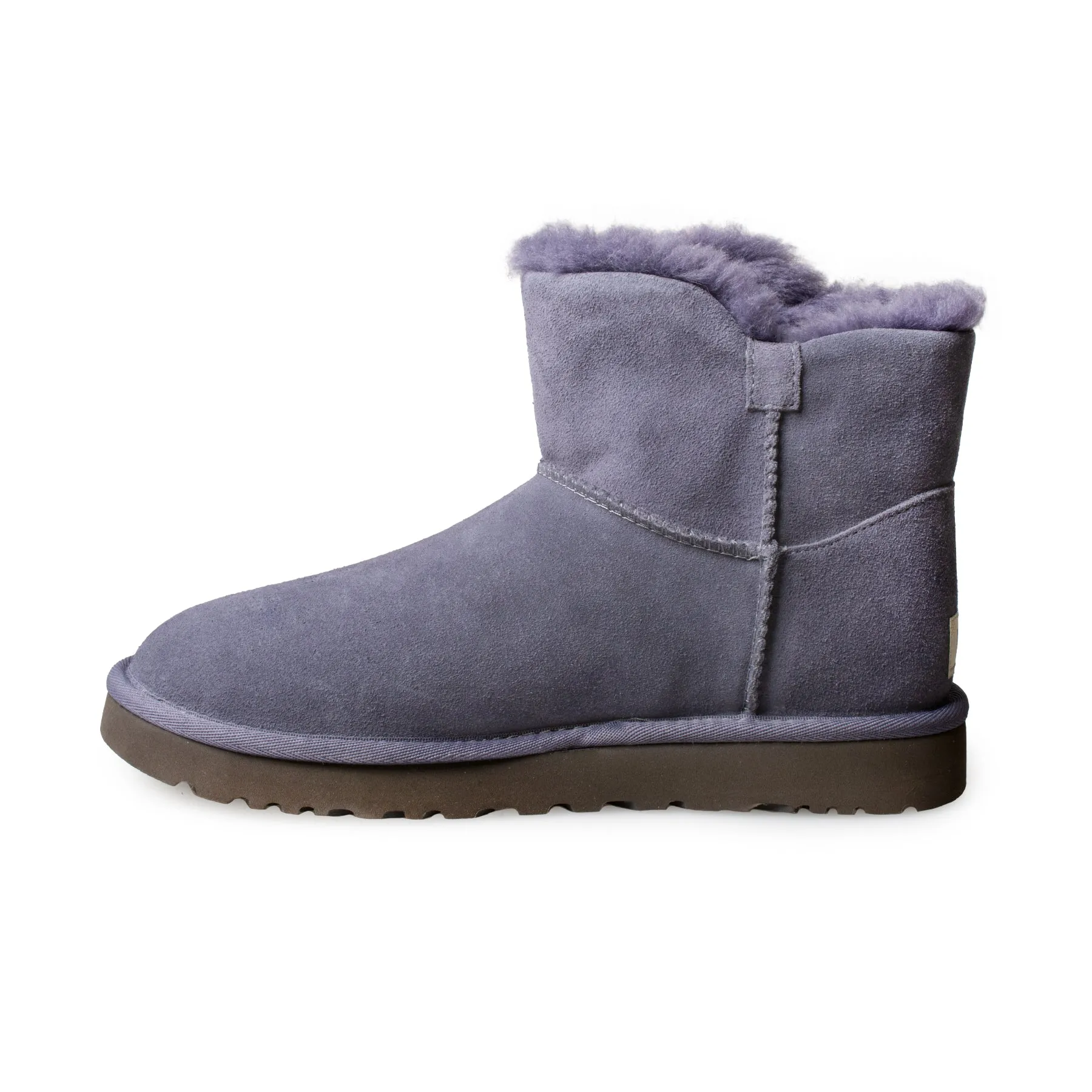 UGG Grey Mini Bailey Snaps Boots - Women