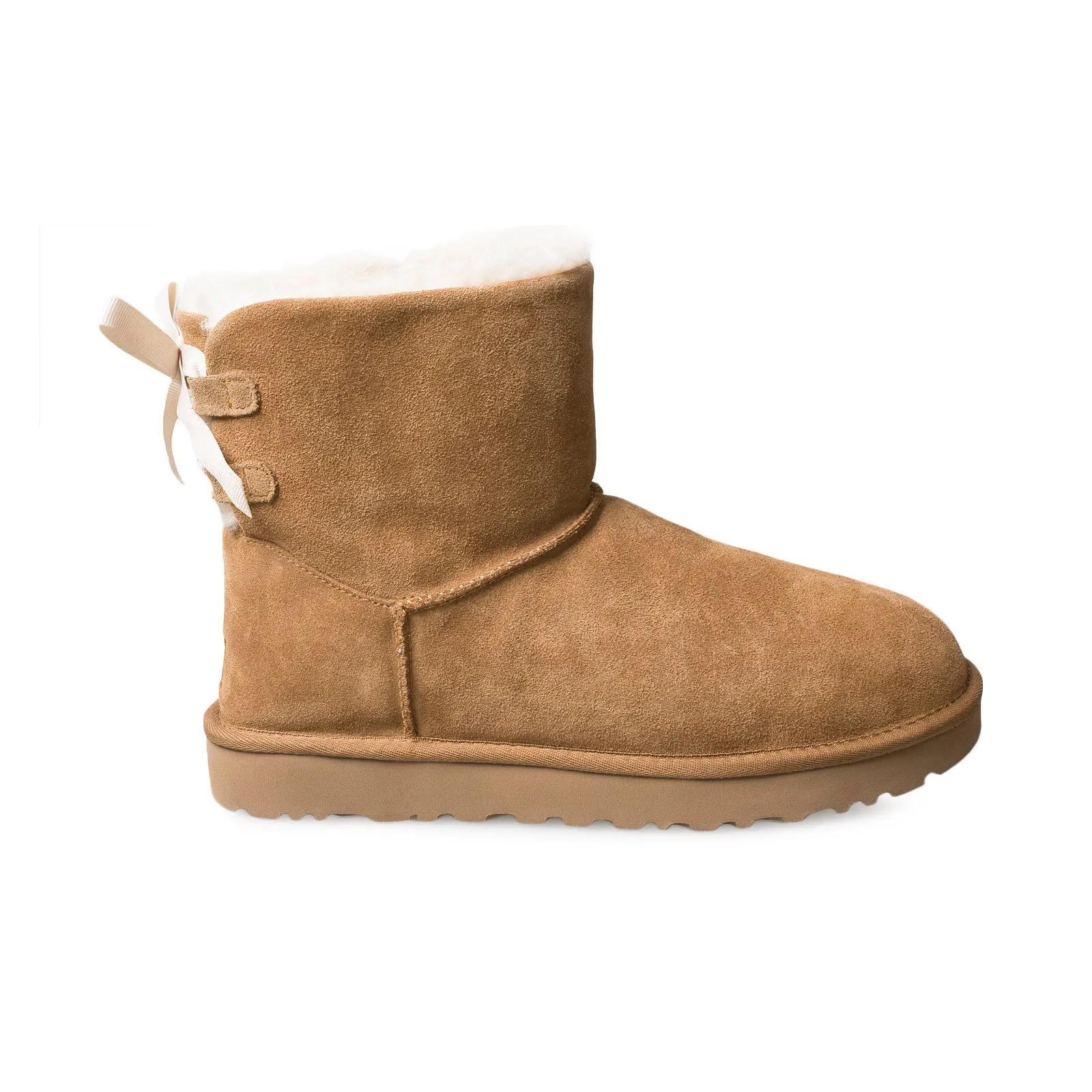 UGG Mini Bow Chestnut Boots for Women