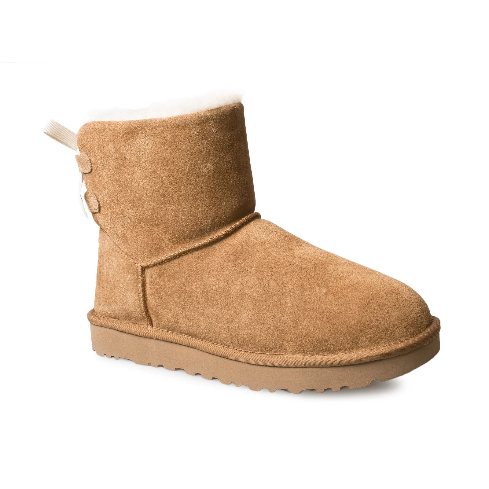 UGG Mini Bow Chestnut Boots for Women