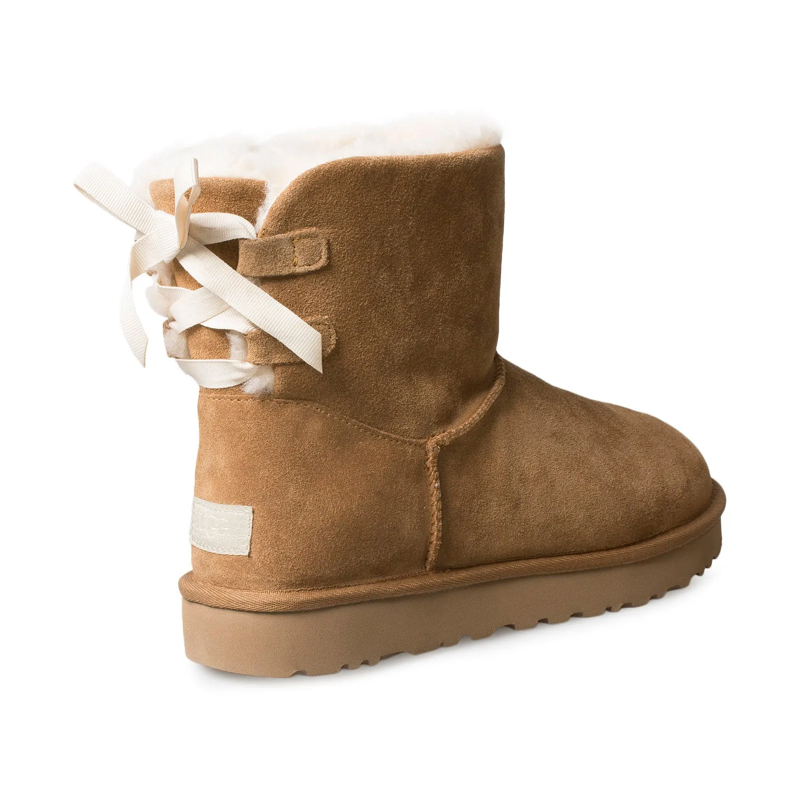 UGG Mini Bow Chestnut Boots for Women