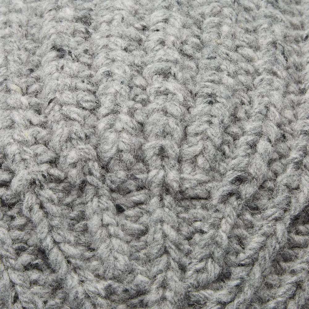 Universal Works Rib Knit BeanieGrey