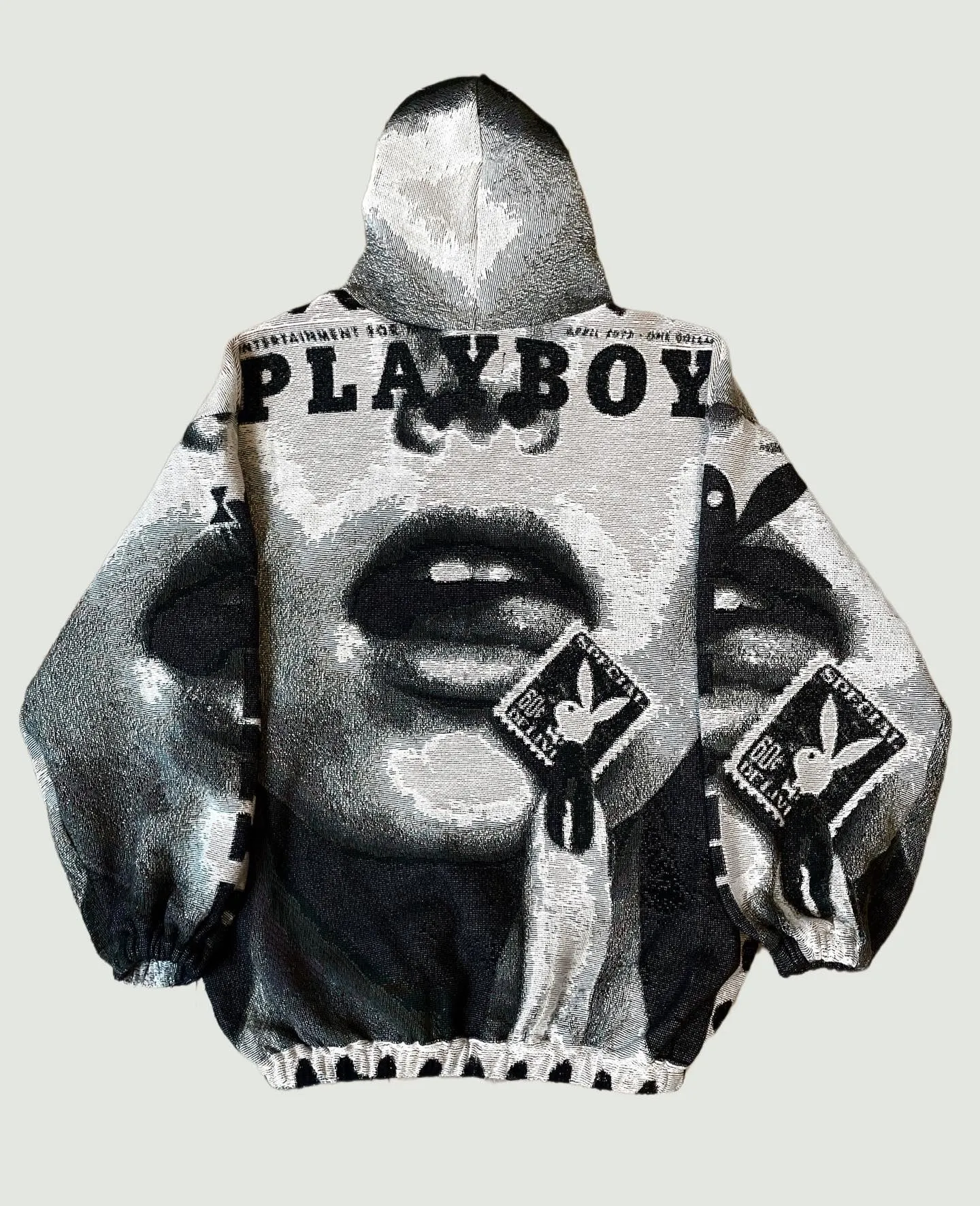 VA-AW21-338 PLAYBOY FULL TAPESTRY HOODIE