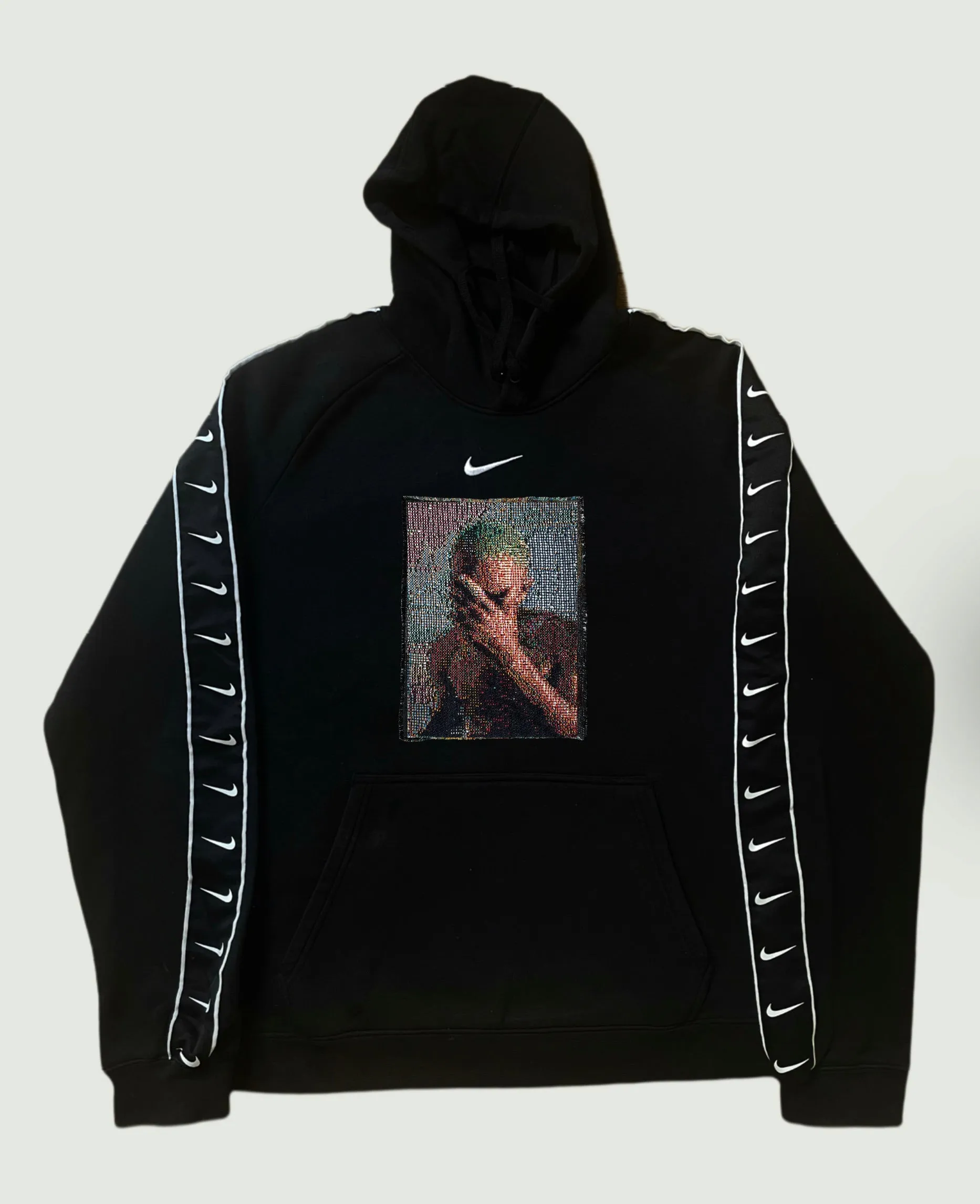 VA-SS22-416 BLOND NIKE REWORK HOODIE