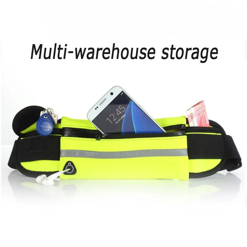 Waterproof Waist Bag for Women with Phone Holder for Running Outdoor.