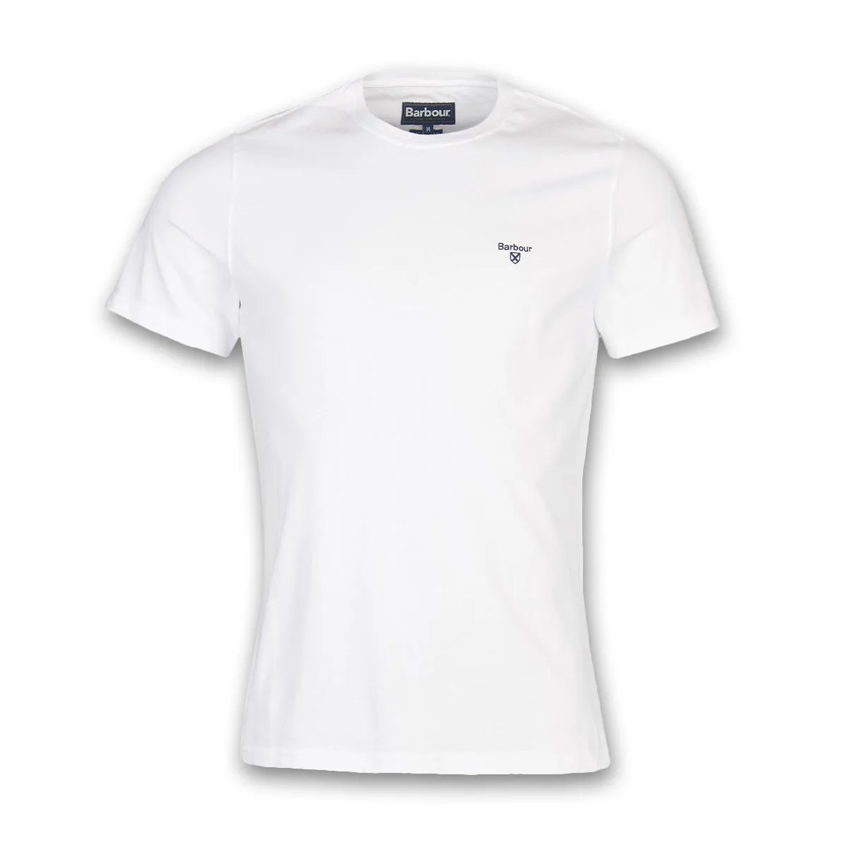 White Barbour sports t-shirt