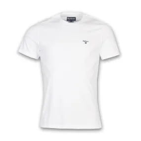 White Barbour sports t-shirt