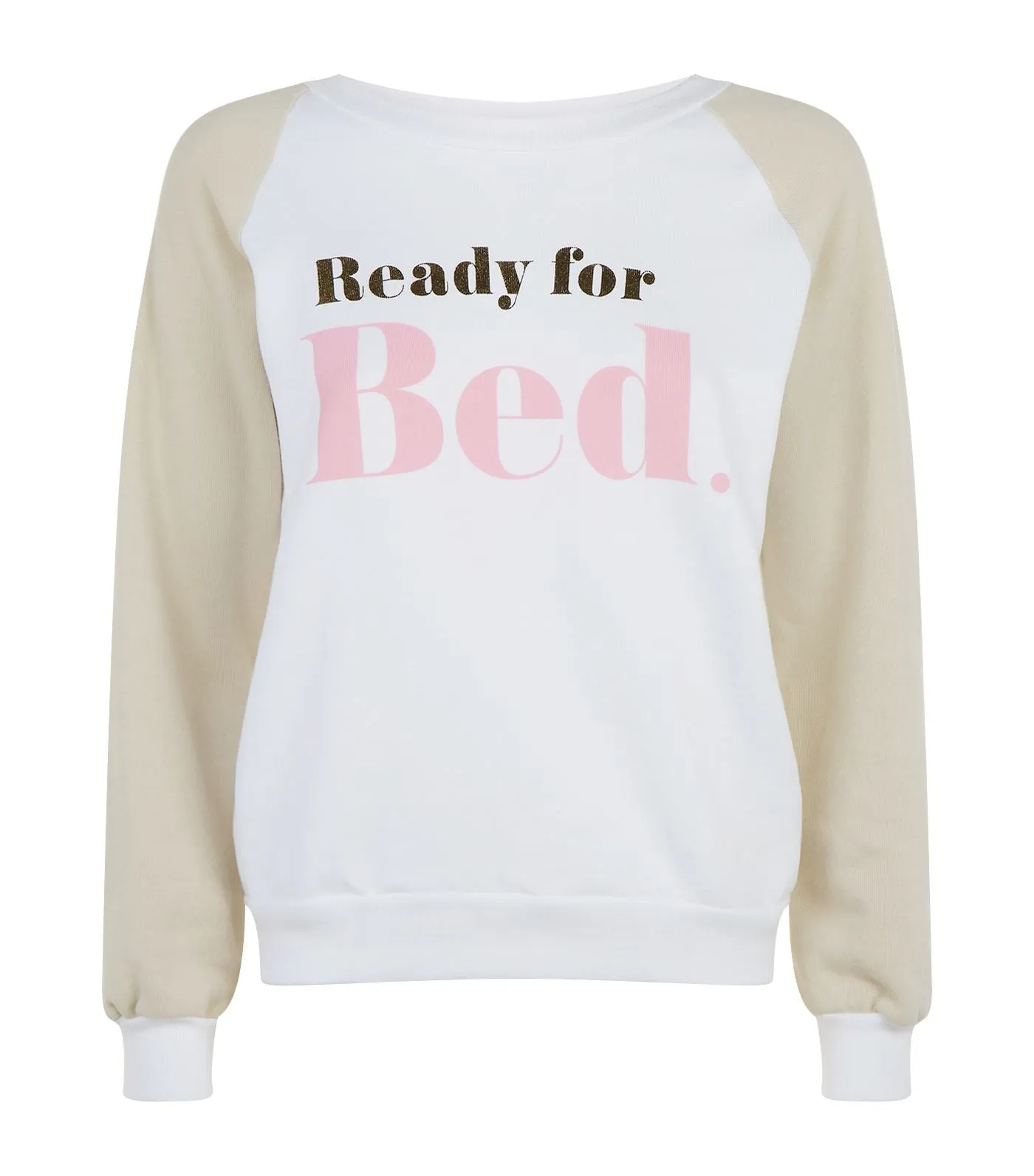 Wildfox Bedtime Slogan Sweatshirt for Juniors